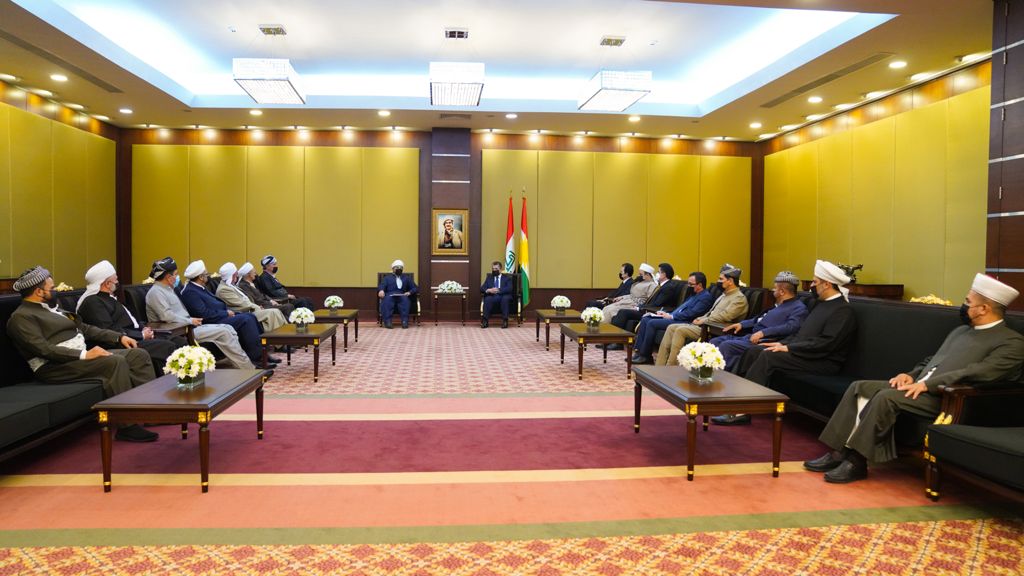 ناقش العلماء مع مسرور بارزاني جملة مواضيع